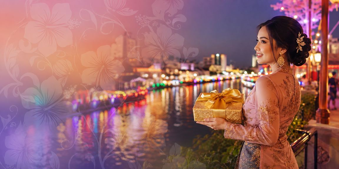 Suasana hiburan kasino bergaya Melayu di Melaka